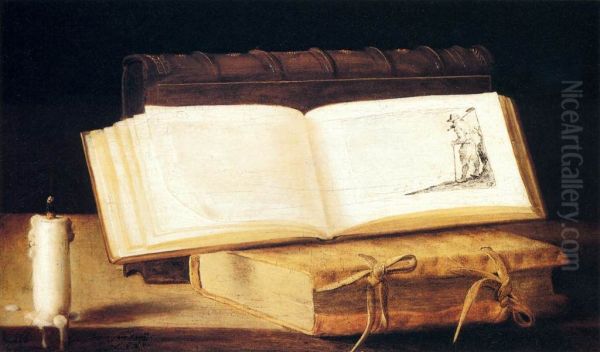 Still life with books.[1] - view 1