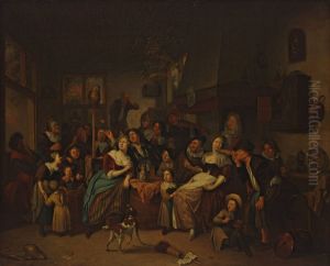 Merry Company. by Richard Brakenburgh