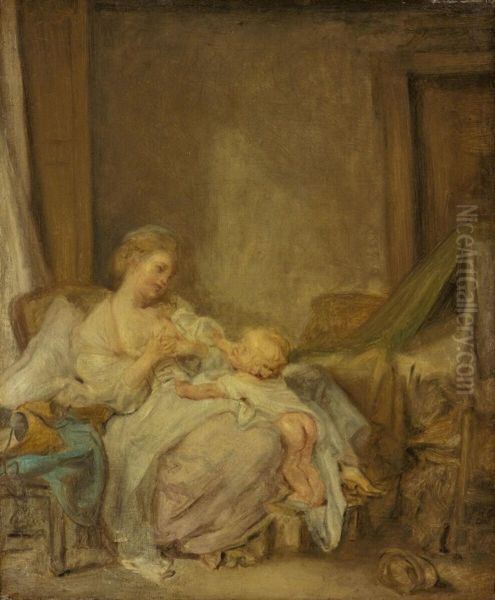 The happy mother - view 1