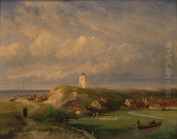Gezicht op Zoutelande - view 1