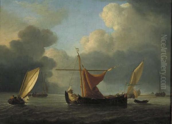 Gathering Squall at Sea - view 1