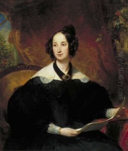 Portret van Elizabeth Margaretha Craeyvanger-Swillens