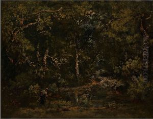 The forest of Fontainebleau by Narcisse Virgilio Diaz