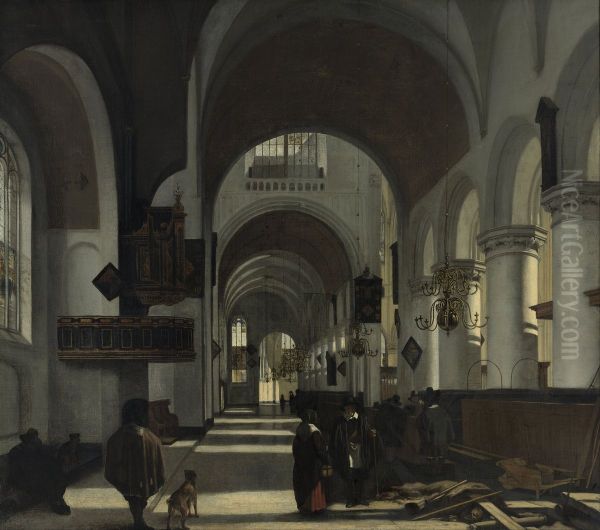 Interieur van een kerk - view 1