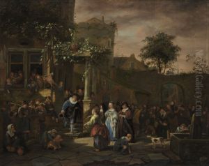 The Village Wedding by Jan Steen