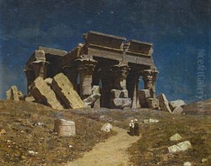 Razrusennyj hram Kom Ombo, Egipet by Ivan Fedorovich Choultse