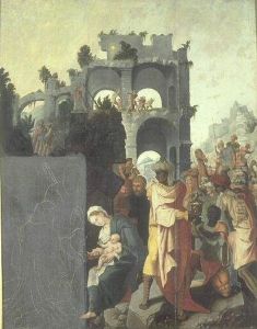 Adoration of the Magi. by Jan Cornelisz Vermeyen