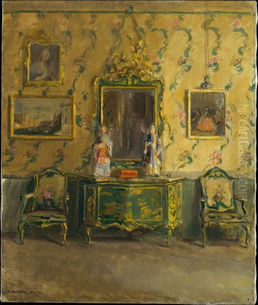 The Green Lacquer Room, Museo Correr, Venice - view 1