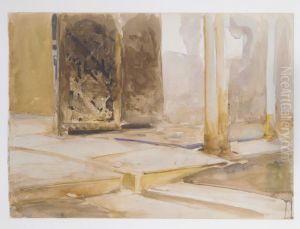 Patio de los Leones, Alhambra by John Singer Sargent