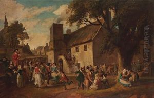 A Village Fair by Alexander Carse