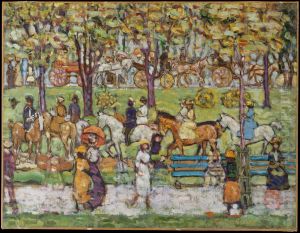 Central Park by Maurice Prendergast