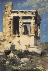 Erechtheion by Vasily Polenov