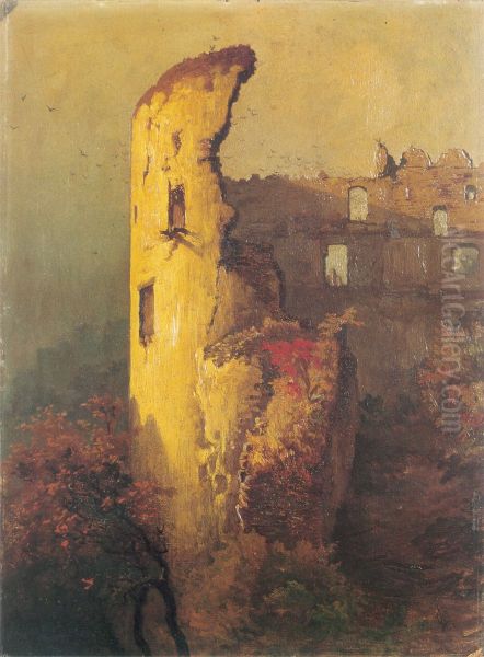 Ruiny baszty zamkowej w Ojcowie. - view 1