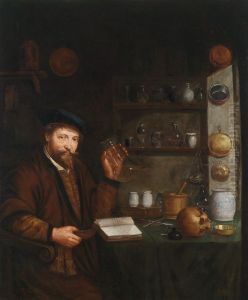 A Doctor in His Study