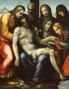 Lamentation of Christ by Il Sodoma