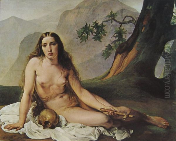 Mary Magdalene as a hermit - view 1