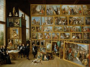 Erzherzog Leopold Wilhelm in seiner Gemaldegalerie Erzherzog Leopold Wilhelm in seiner Gemaldegalerie