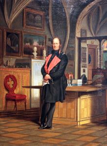 Frederick William IV in his Study
