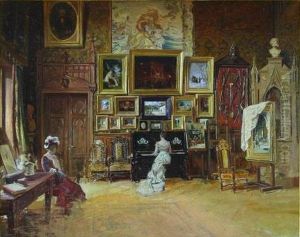 Atelierul din Paris al artistului// Primul atelier al pictorului la Paris