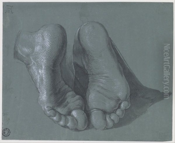Study of Two Feet - view 1