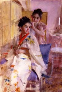 The misses Salomon by Anders Zorn