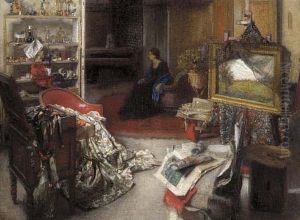 Das Atelier des Kunstlers.