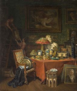 "Schloss-Interieur-Szene"