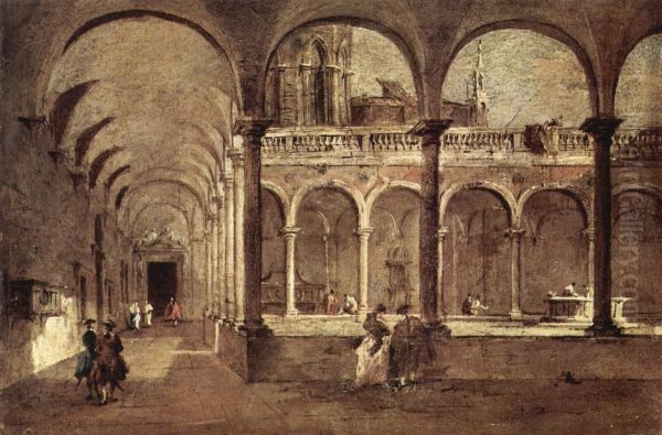 Chiostro a Venezia - view 1