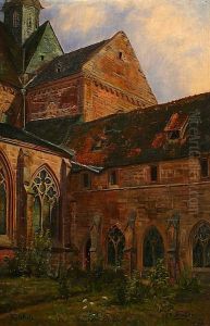 Dom von Fritzlar, Ostpartie und Klostergarten.