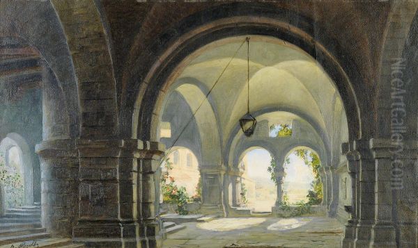 View of the Cloister Garden - view 1