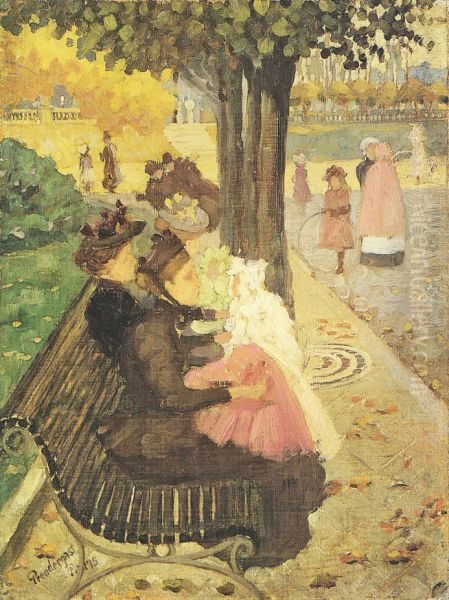 The Tuileries Gardens, Paris - view 1