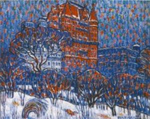 Across the Park by Edward Middleton Manigault