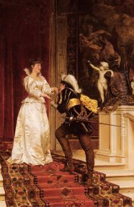 The Cavalier's Kiss by Frederic Soulacroix
