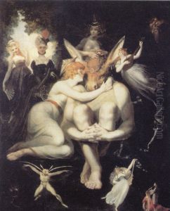 Titania liebkost den eselkopfigen Bottom Titania liebkost den eselkopfigen Bottom
