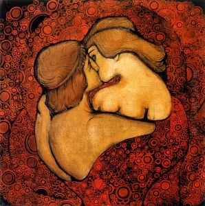 The Kiss by Vsevolod Maximovich