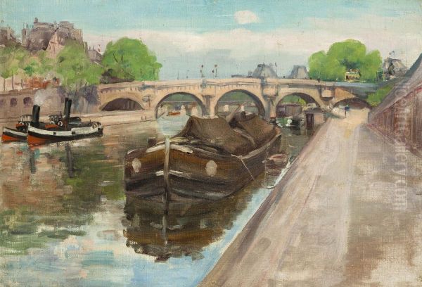 The Pont Neuf in Paris - view 1
