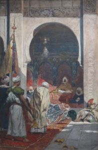 Les presents d'un pacha by Jean-Joseph Benjamin-Constant