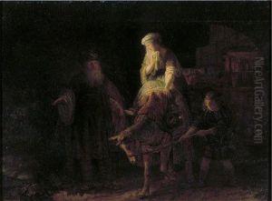 Abraham dismissing Hagar and Ishmael Abraham dismissing Hagar and Ishmael