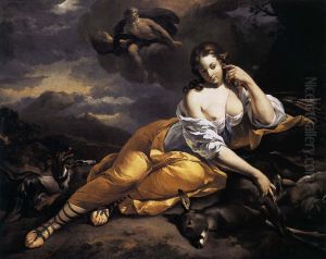 Jupiter Notices Callisto by Nicolaes Pieterszoon Berchem