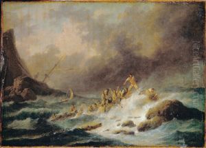 A Shipwreck by Joseph Vernet