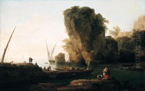 Coastal Landscape by Joseph Vernet