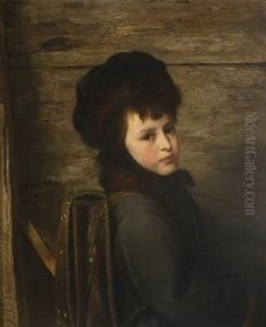 Auf Dem Schulweg: by Julius Victor Carstens