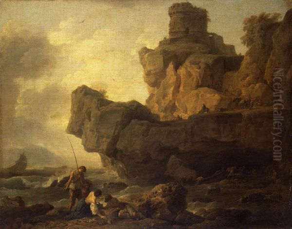 Rocks on a Seashore - view 1