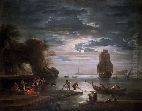 Coastal Scene (La nuit) - view 1
