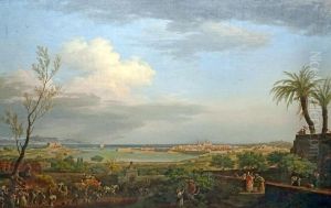 View of Antibes by Joseph Vernet