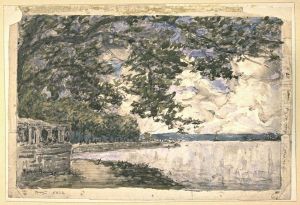Marine a Caudebec by Frank Myers Boggs