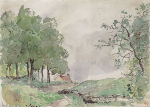Landschaft bei Pontoise - view 1