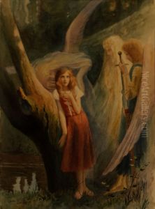 Jeanne d'Arc, la Predestinee. by Gaston Bussiere