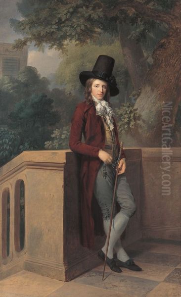 Nicolas Chatelain im Garten - view 1
