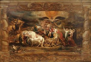 The Triumph of the Duke of Wellington (sketch)